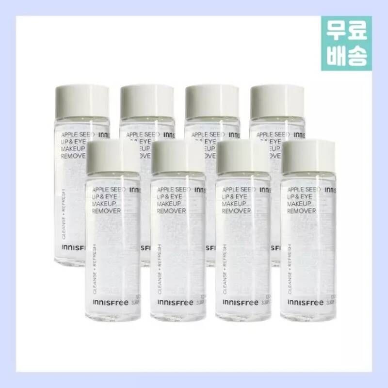 애플 씨드 립 앤 아이 메이크업 리무버 100ml 8개