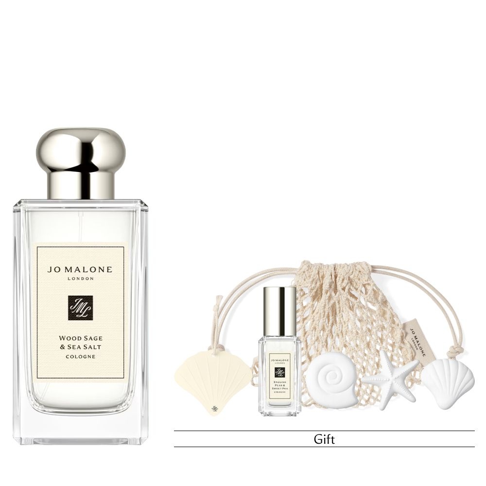 [단독]우드 세이지 앤 씨 솔트 코롱 100ml(+ 쉘 파우치, 코롱 9ml, 기프트택)