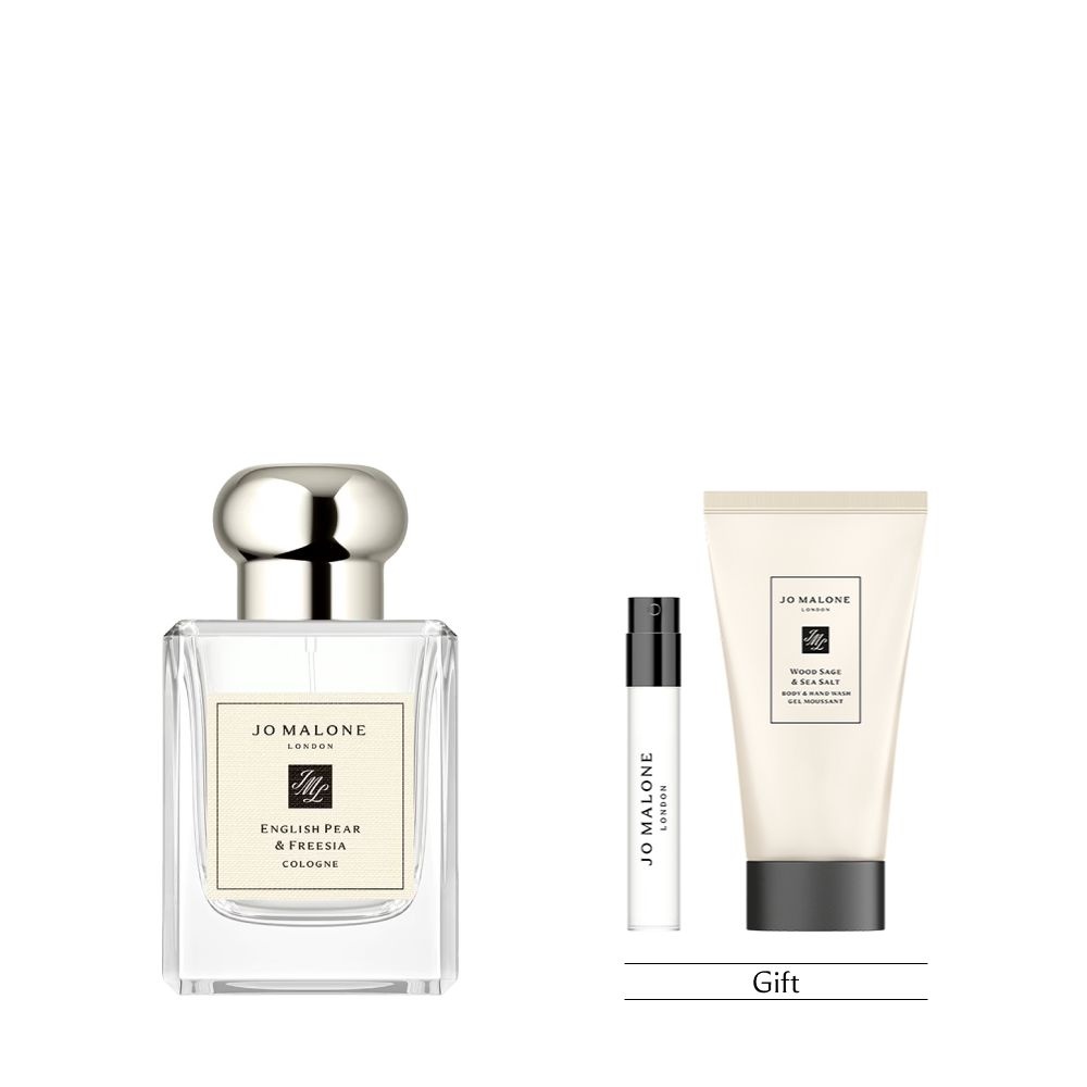 [단독]잉글리쉬 페어 앤 프리지아 코롱 50ml(+바디워시 30ml, 신제품 코롱 1.5ml)