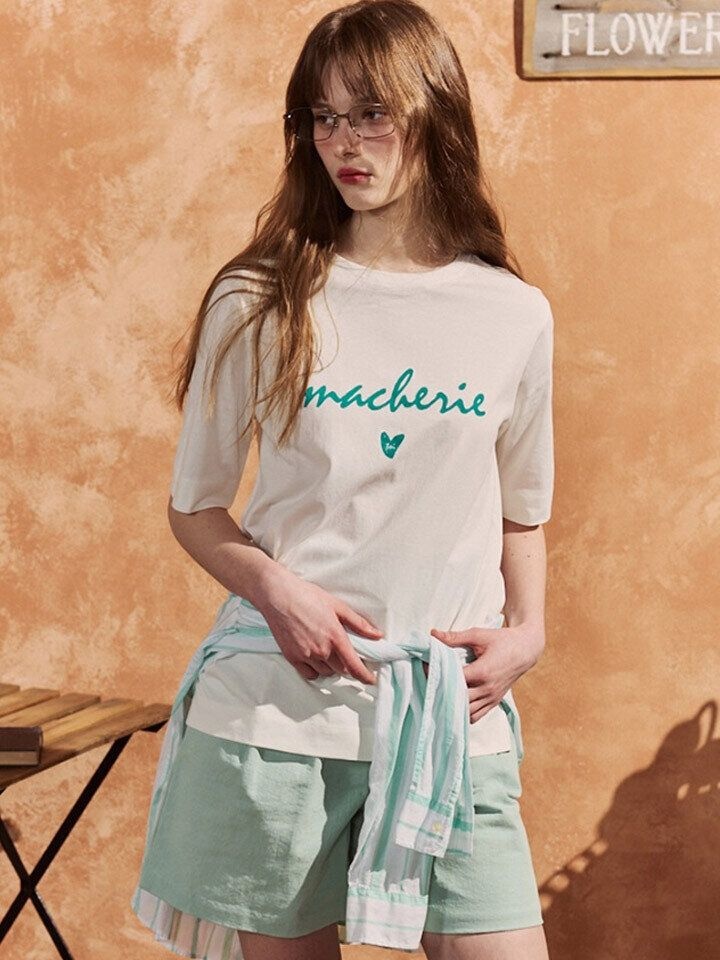 [패션플러스][밀라][단독가] 26SS 오가닉 아트웍 티셔츠 5종 MD262F0509TS