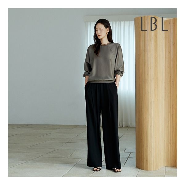 [LBL] (런칭가 89,000원)[JAPAN FABRIC]26SS 트리아세테이트 블렌디드 팬츠