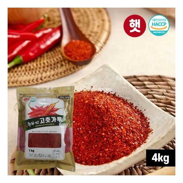[주왕산] [26년 햇] 경북 고춧가루 4kg( 1kg x 4ea)