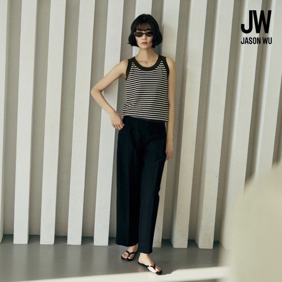 Devin 쿨 코튼 저지 치노 턱팬츠 (4 COLORS) [런칭 가격 69,900원]