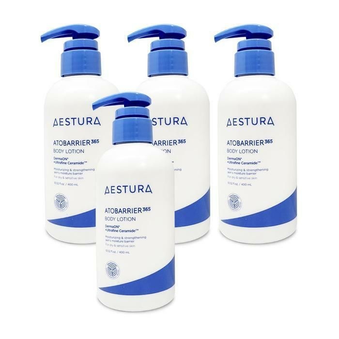 (현대Hmall) 에스트라 아토베리어365 바디로션 400ml 고보습 4개 Ss