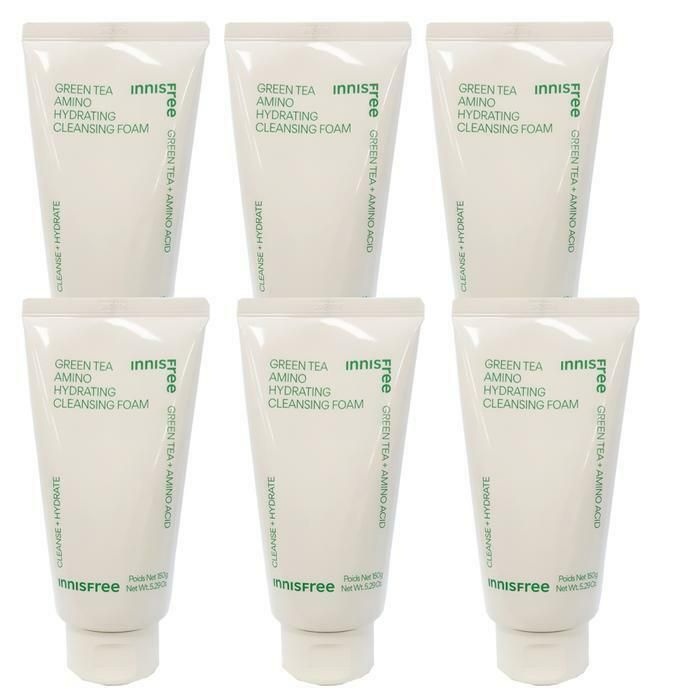 (현대Hmall) 이니스프리 그린티 아미노 수분 클렌징 폼 150ml (신형) 6개 HIS
