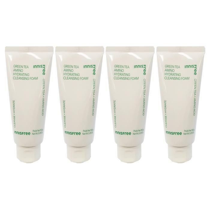 (현대Hmall) 이니스프리 그린티 아미노 수분 클렌징 폼 150ml (신형) 4개 HIS