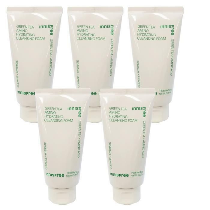 (현대Hmall) 이니스프리 그린티 아미노 수분 클렌징 폼 150ml (신형) 5개 HIS