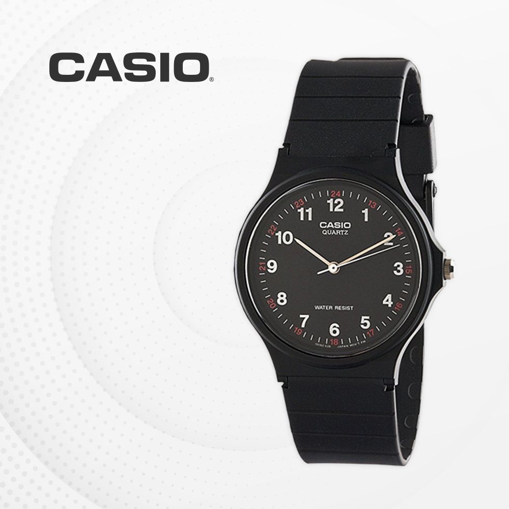 카시오 CASIO 학생 수능시계 남여공용 무소음 손목시계 MQ24 MQ-24-1B