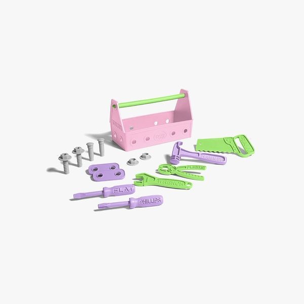 그린토이즈 [보리보리]공구놀이 세트 핑크 / FDA 승인 완구