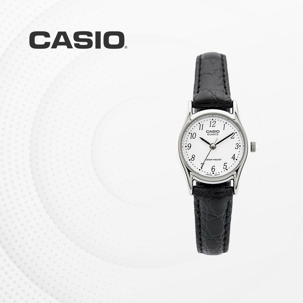 카시오 CASIO 여성 가죽밴드 손목시계 LTP-1094E-7B 커플시계 패션아이템 LTP1094E7B