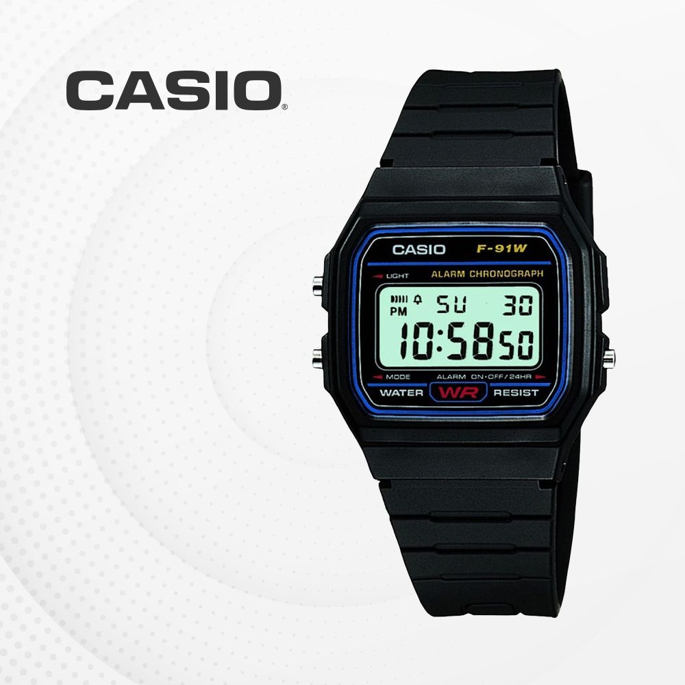 [오늘출발] 카시오 CASIO 남녀공용시계 F-91W-1H 우레탄밴드 군용인기모델 빈티지시계 F91 F91W1D