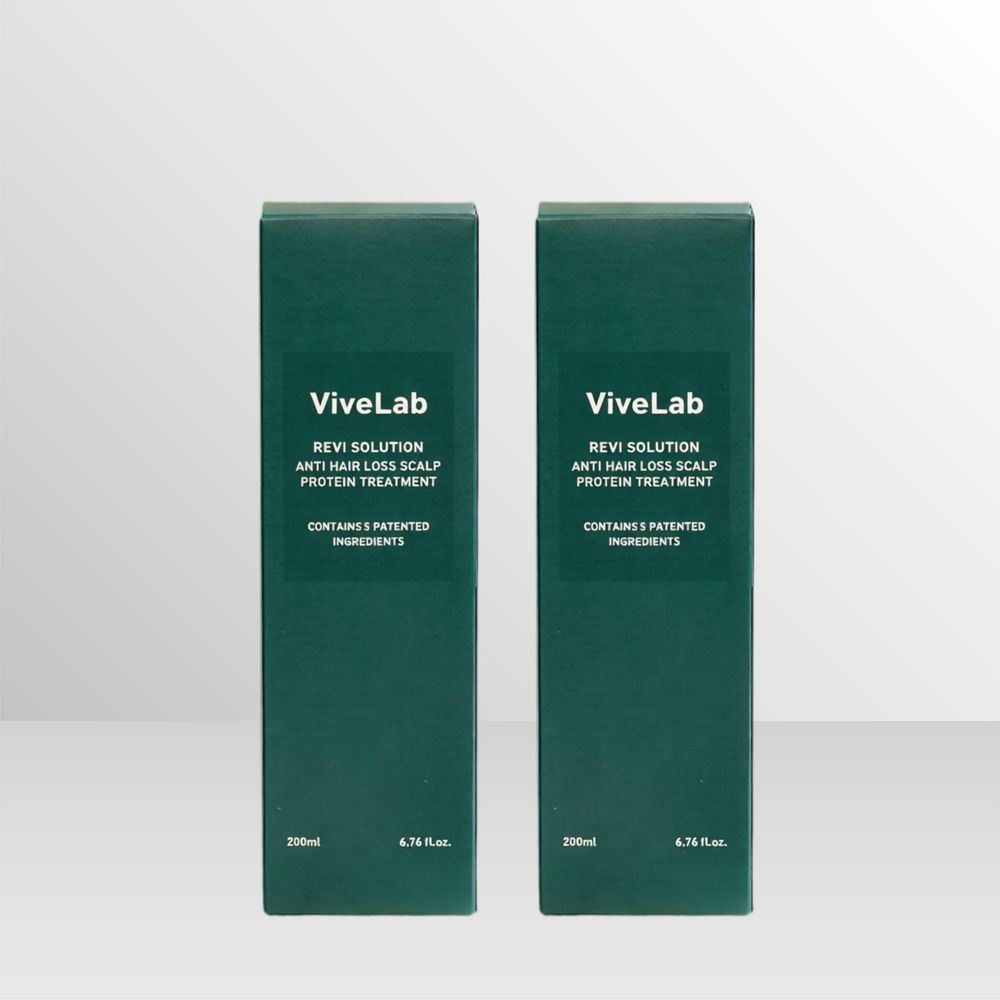 [오늘출발] 바이브랩 리바이 솔루션 안티 헤어 로스 스칼프 프로틴 트리트먼트 200ml 2개