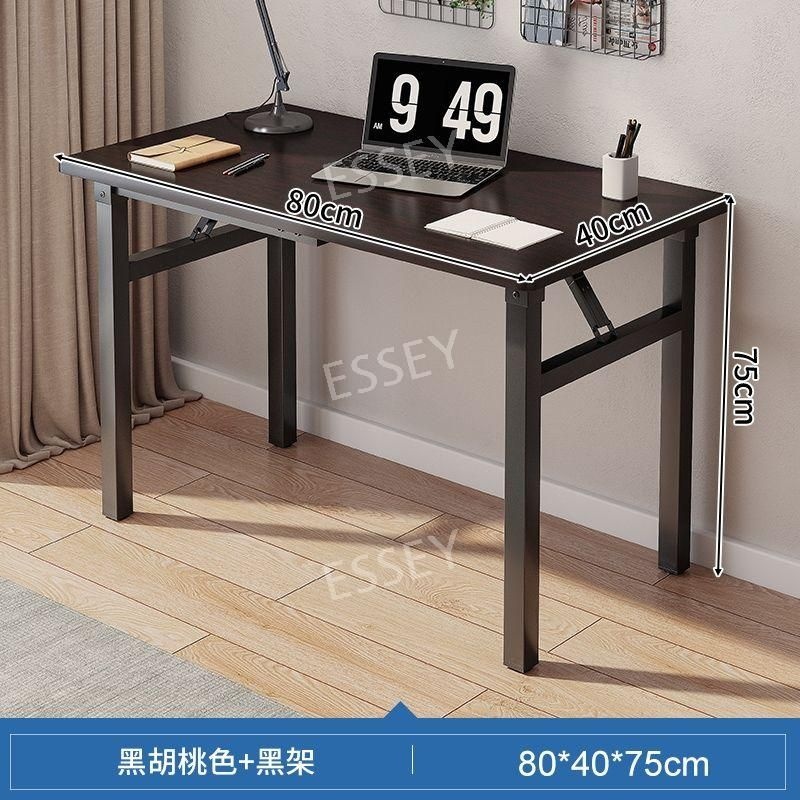 [해외] 폴더블 테이블 데스크 원룸 서재 접이식 컴퓨터