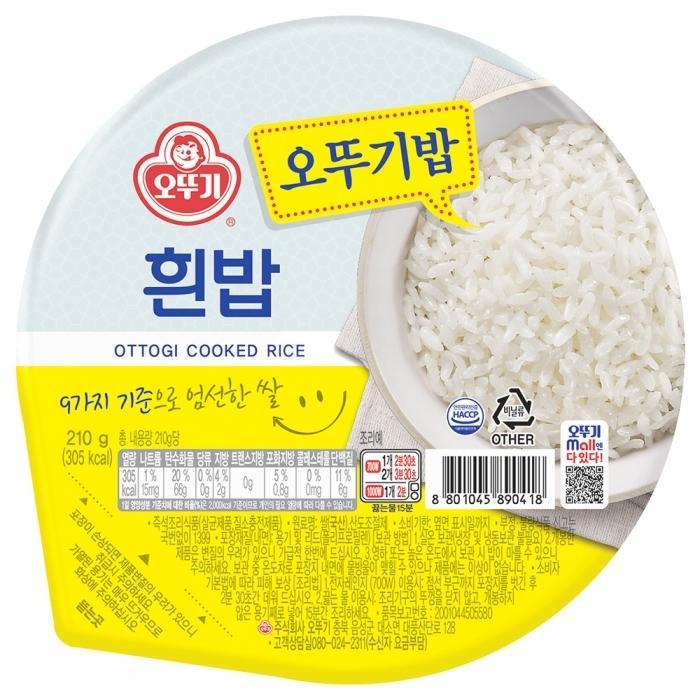 오뚜기밥 흰밥 210g x 48개 (12개입 x 4박스) (오뚜기-밥210g(12개) x4)