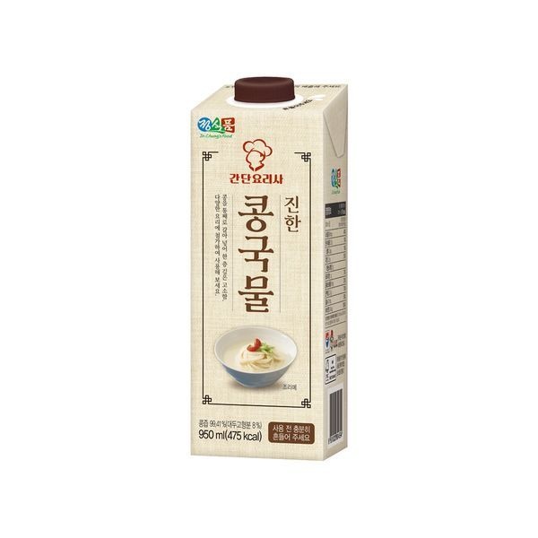 베지밀 정식품 간단요리사 진한 콩국물 950mlx12팩