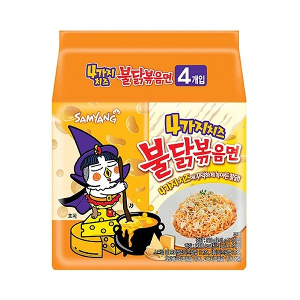 삼양 4가지치즈 불닭볶음면 145g 32개