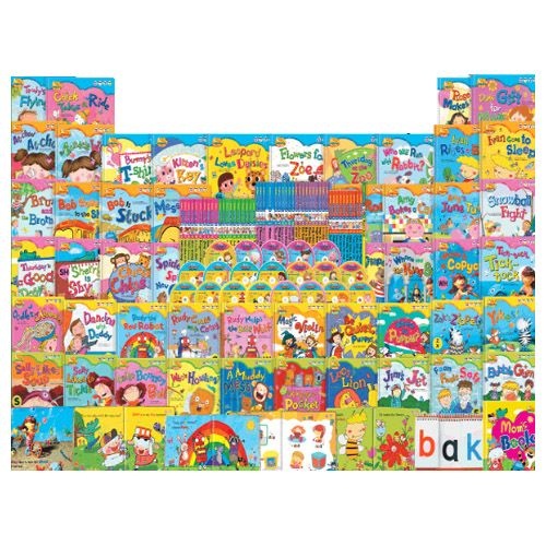 [중고] [개똥이네](50일간 전집대여) 씽씽 파닉스 스토리북스 (Sing Sing PHONICS story books) 책(50권+오디오CD 12장+D(YG92)