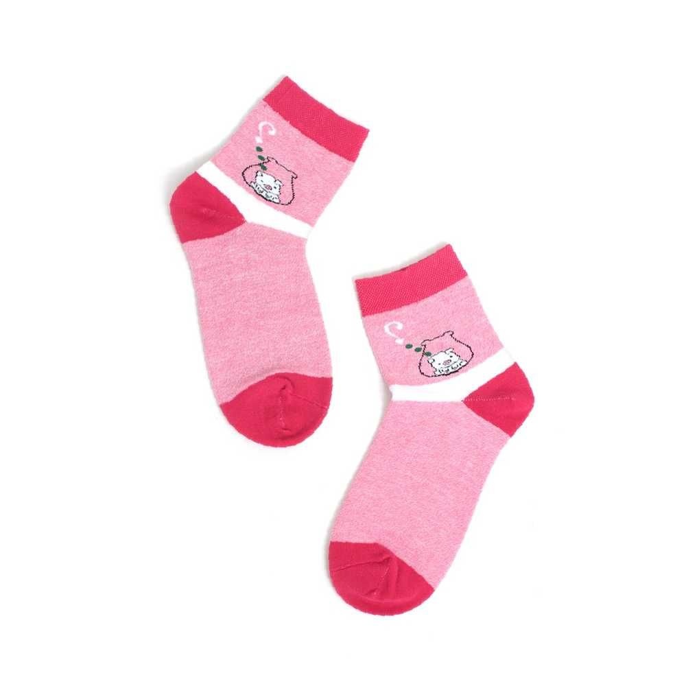 Nanjing Evertop Textile Co., Ltd./㈜Tree 돼지 캐릭터양말 캐릭터용품 여성양말