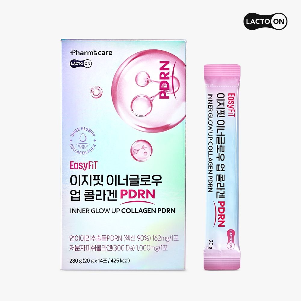 서울약사신협 락토온 이지핏 이너글로우 업 콜라겐 PDRN 1개