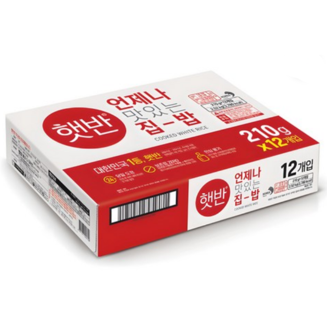 [온누리7%혜택]CJ햇반 쌀밥 210gx12개입