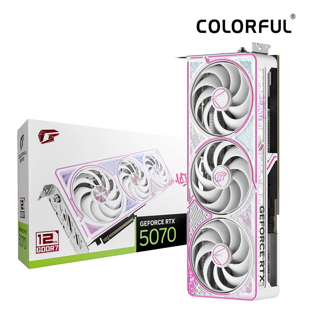 [오늘출발] 컬러풀 COLORFUL 컬러풀 iGame 지포스 RTX 5070 ULTRA OC White D7 12GB 도우정보