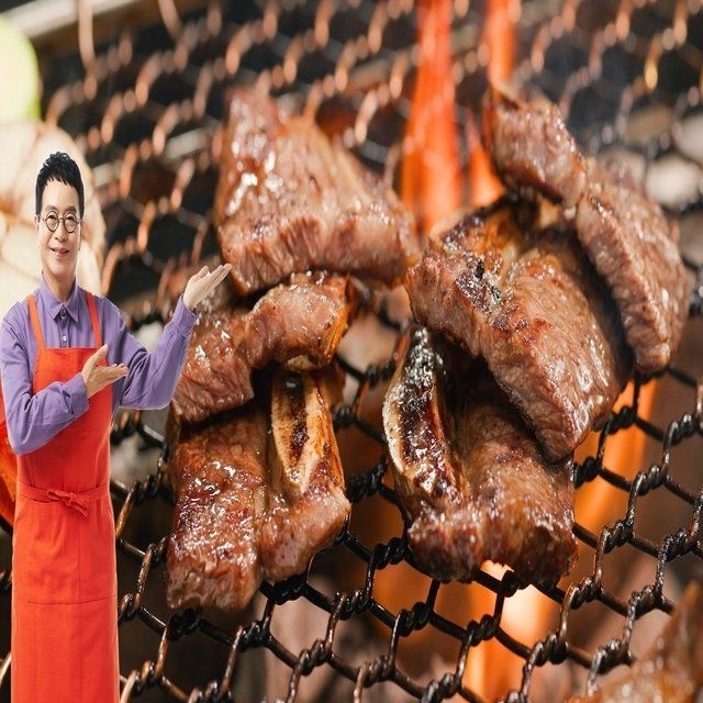 [(주)지알코리아](26y_추석)김하진의 궁중 우리소 LA갈비 550g×8팩 (총 4.4kg)