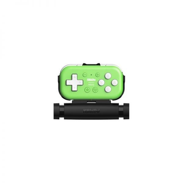 8Bitdo [해외] 8Bitdo 마이크로 블루투스 게임패드 미니 컨트롤러 (휴대폰 클립 포함) - 녹색 315671
