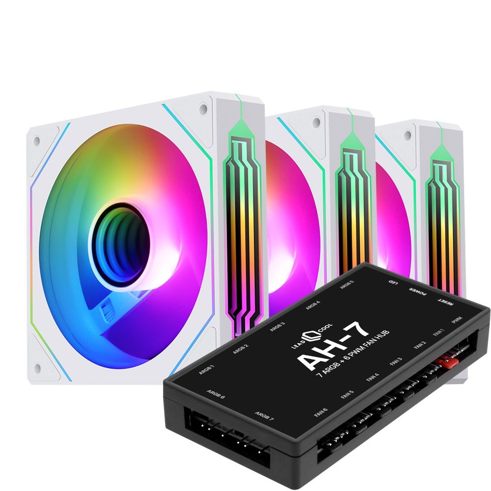 세고텝 세고텝 SEGOTEP NR12 ARGB PWM 화이트 3팩 키트