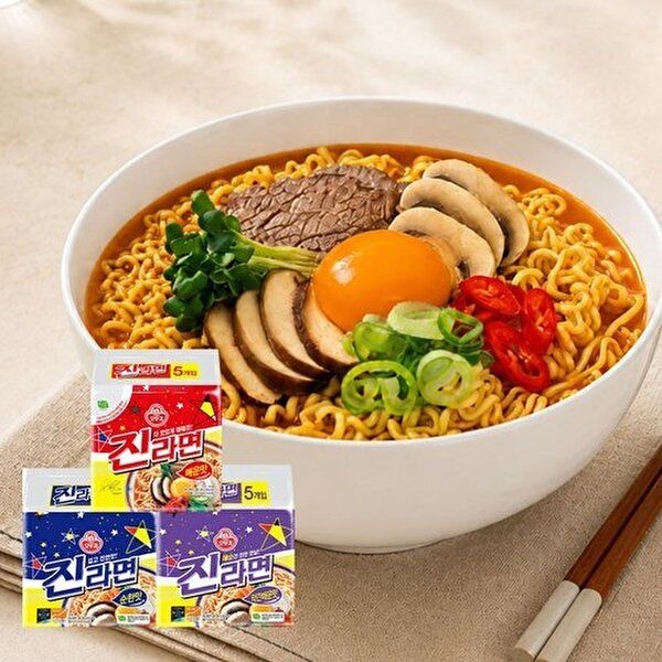 오뚜기 [오뚜기]오뚜기 진라면 세트 총 40개입 (매운맛 20 + 순한맛 10 + 약간매운맛 10)