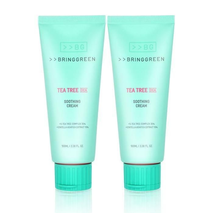 (현대Hmall) [브링그린] 브링그린 티트리 시카 수딩 크림 플러스 100ml 2개
