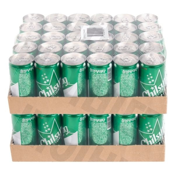 롯데칠성음료 칠성사이다 210ml 60개 (없음)
