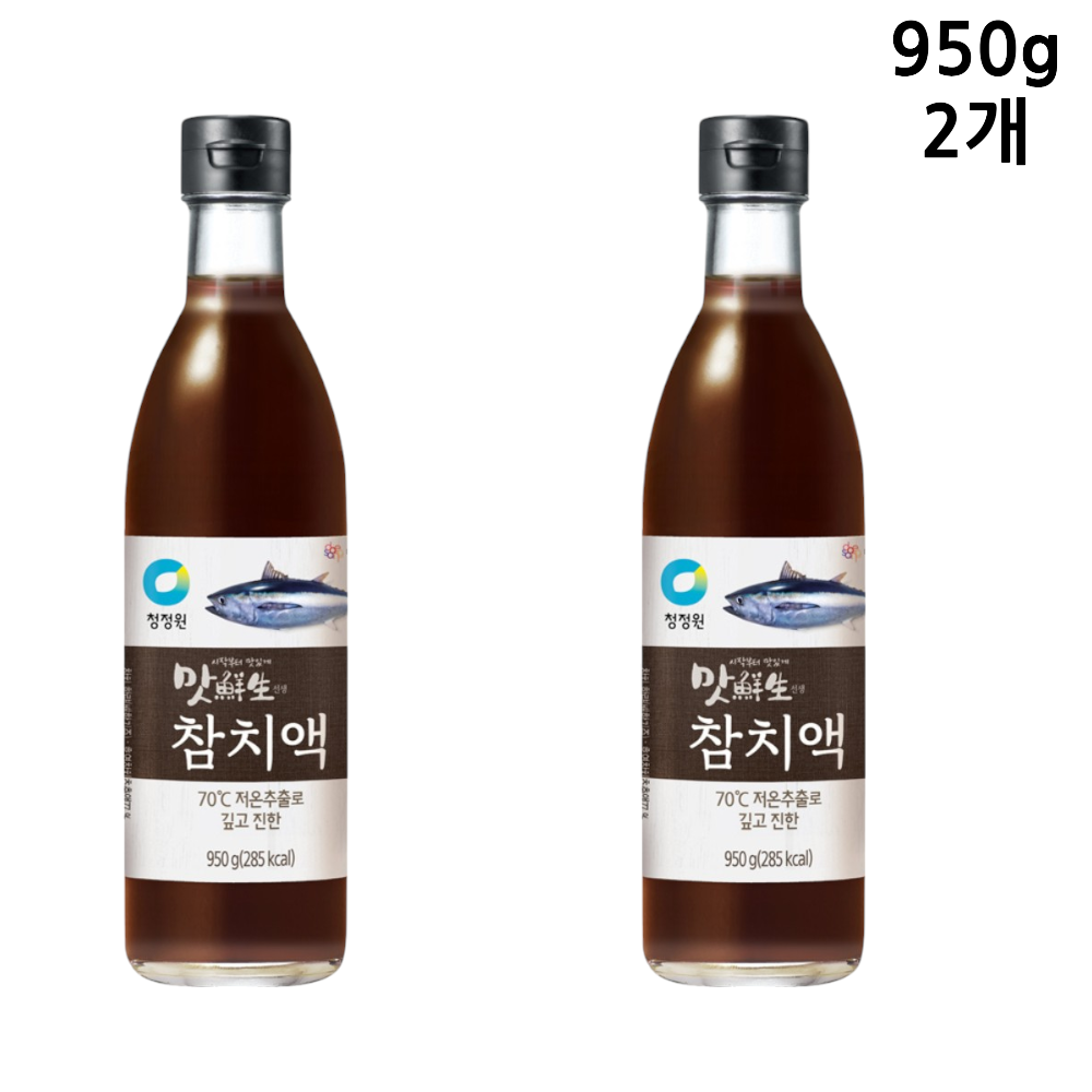 [오늘출발] 청정원 맛선생 참치액 950g X 2개
