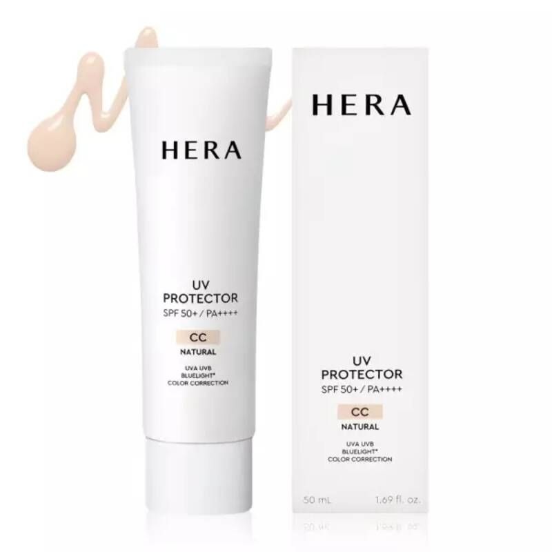 UnKnown 헤라 UV 프로텍터 CC 50ml 씨씨 톤업크림 커버력 좋은 광채 NEW SPF50+