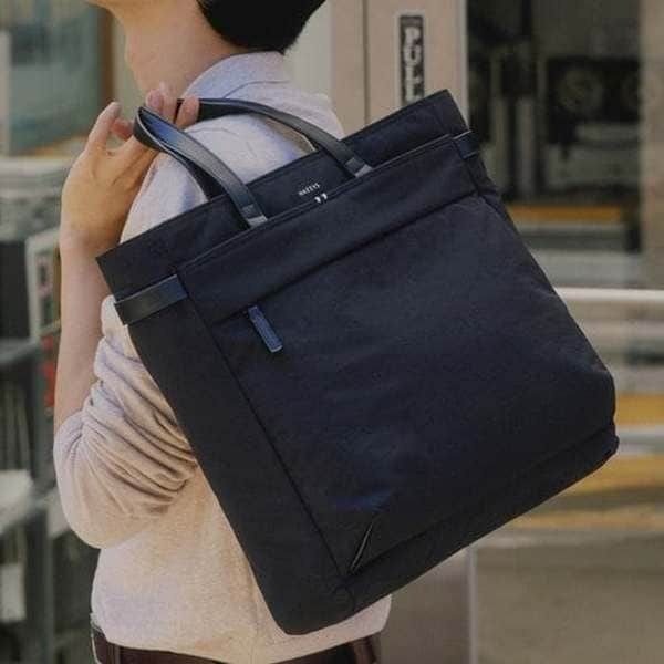 헤지스 헤지스 HATCH-BAG 블랙 나일론 토트백 HJBA6E330BK JEO041