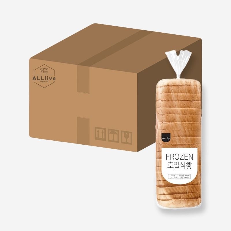 삼립 간식 냉동 호밀 식빵 토스트 샌드위치 720g 5개