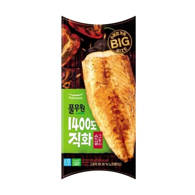 풀무원 풀무원 1400도 직화순살고등어 손님상 캠핑 85g