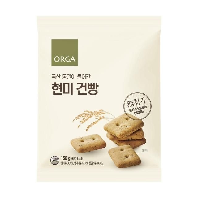 올가 현미 건빵 캠핑용 여행용 150g