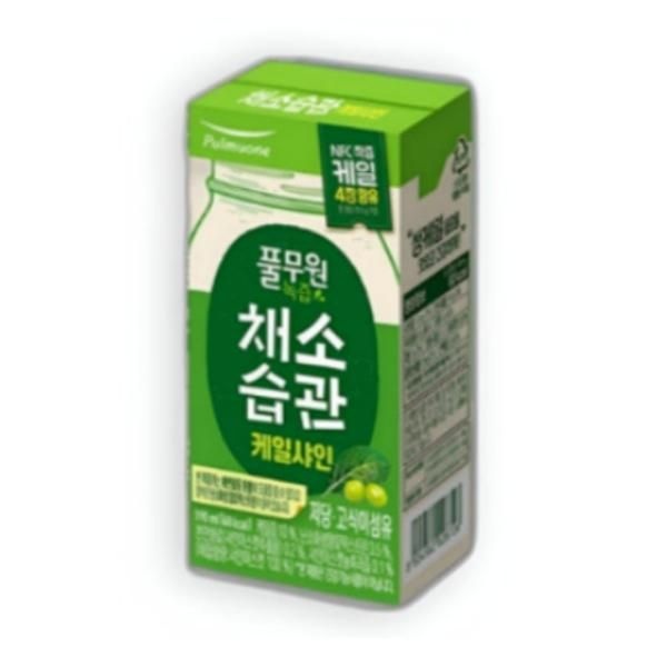 풀무원 채소습관 케일샤인 부모님 아침대용 190ml 24개