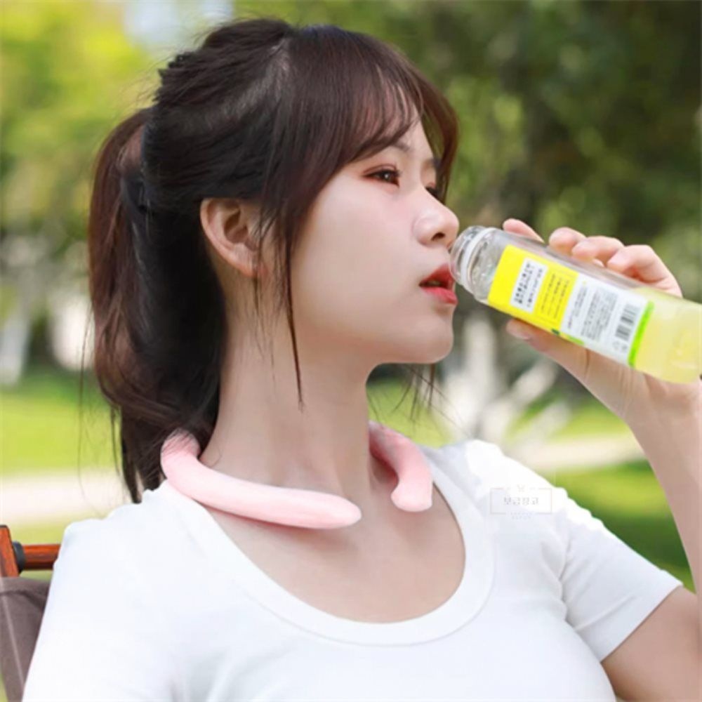 보급창고OEM 보급창고 아이스 넥쿨러 핑크 성인쿨러 아이스밴드 목얼음