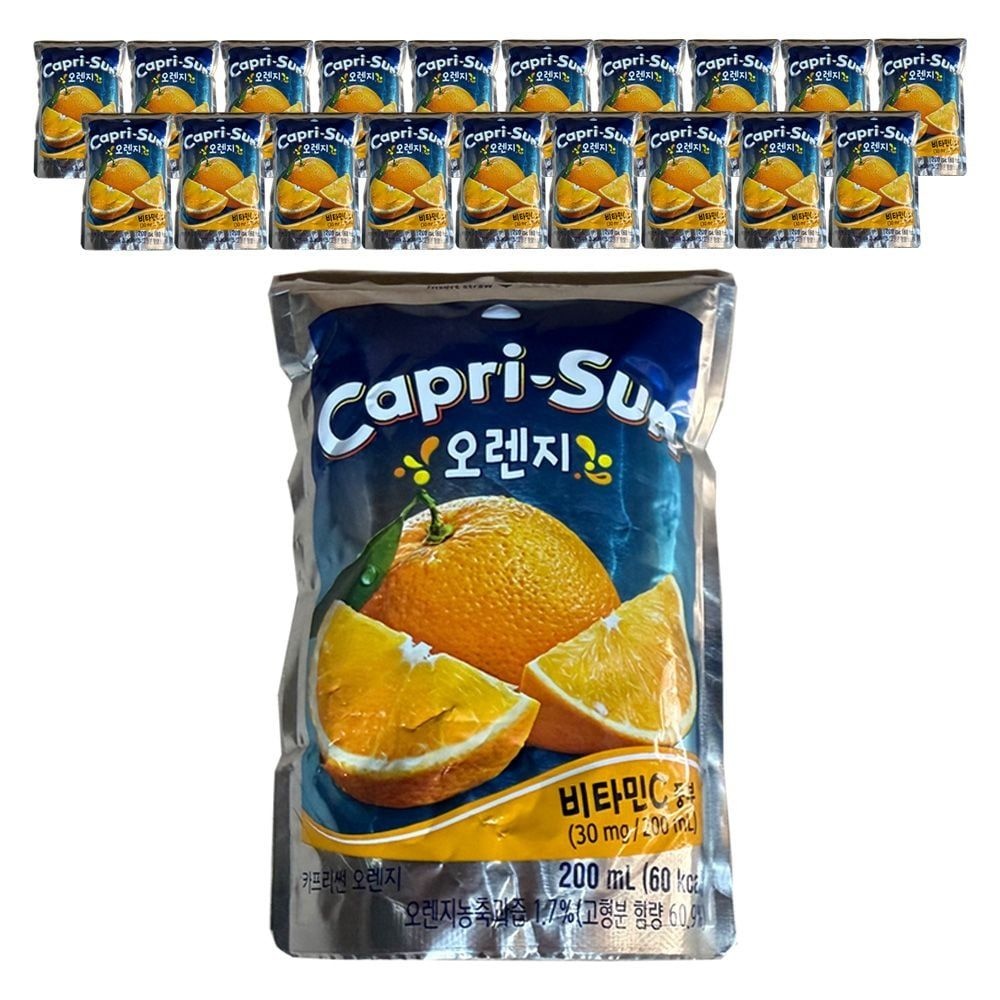 카프리썬 오렌지 200ml x 20입 (10입x2박스)