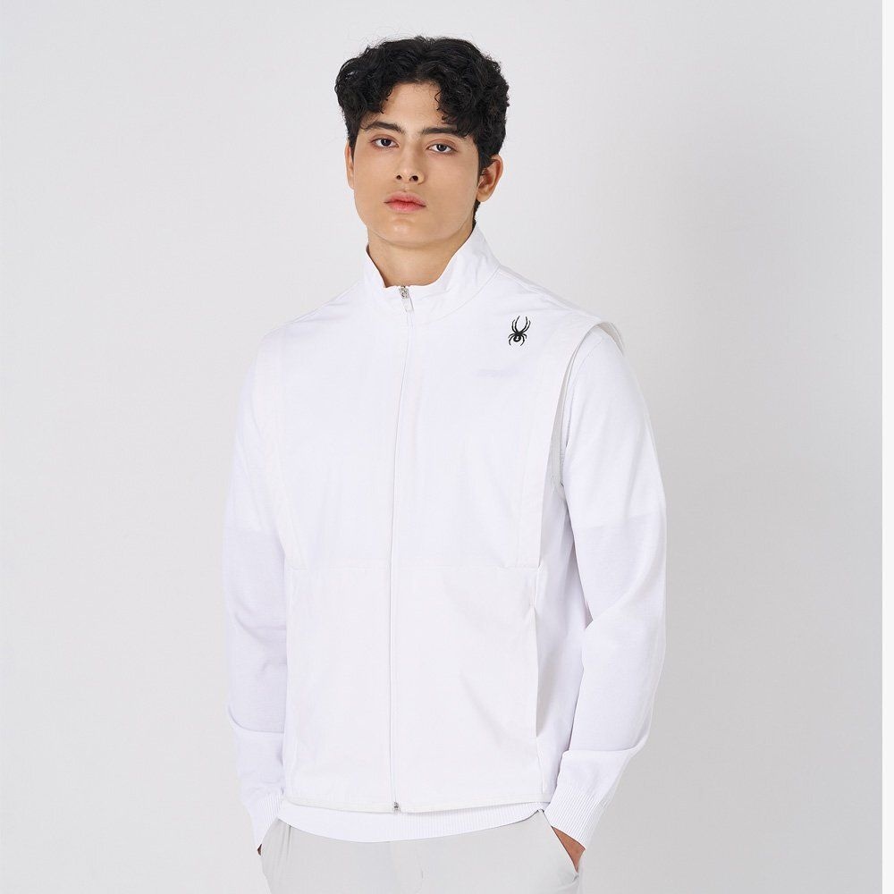 스파이더 남성 프로웹쿨 베스트 SPKPCNVT301MWHT