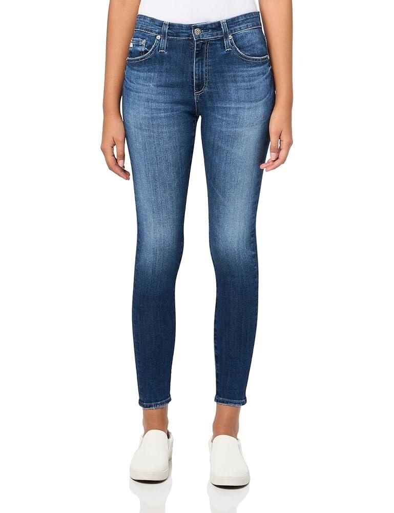 [해외] AG Jeans 여성용 Farrah 하이라이즈 스키니 앵클 진 팜 비치 [호환]