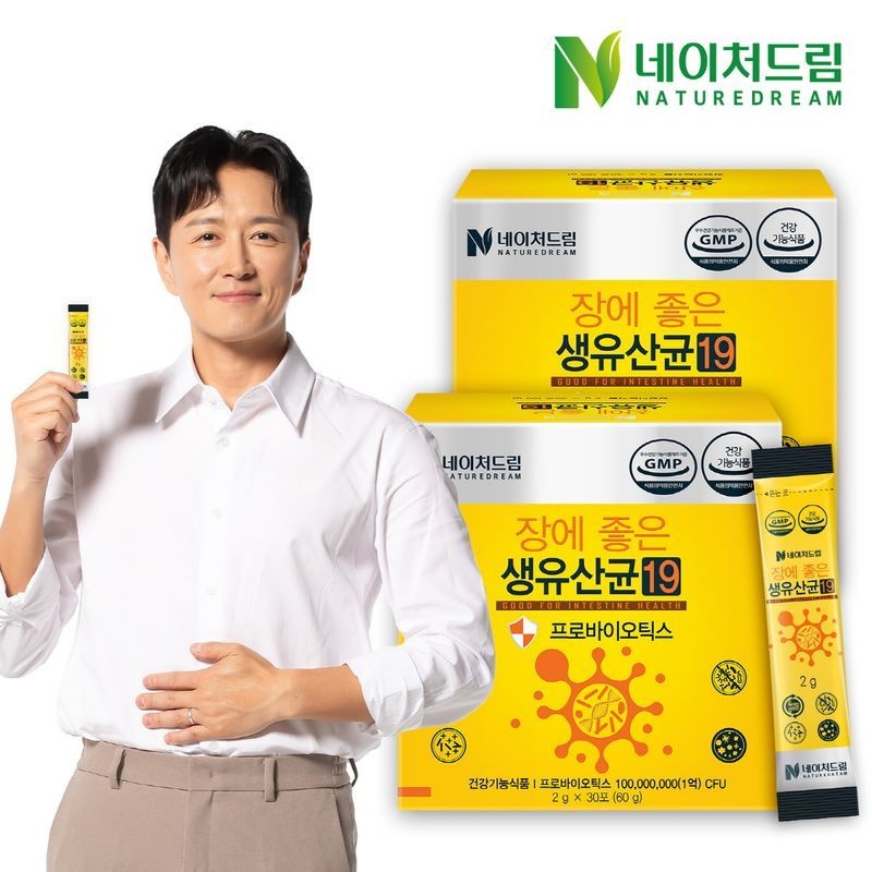 네이처드림 장에 좋은 생유산균19 2g x 30포 2박스