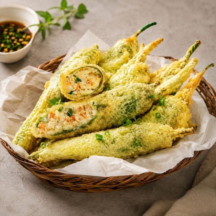 바삭 통통 고추튀김 1kg (배송을 위한 제3자 제공에 동의합니다(YES))