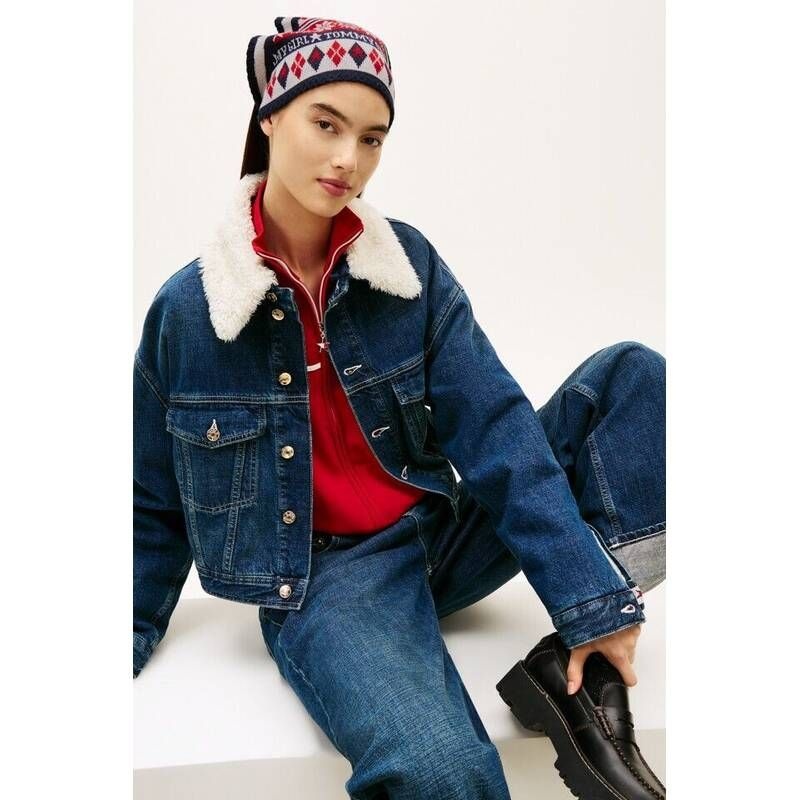 타미진스 Tommy Girl 여성 타미걸 니트 반다나 T32G0AHT83TWT1 P4Q9R2S5 J6K8L3M1