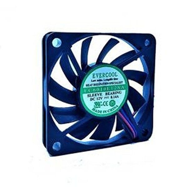 고품질 쿨링팬 60mm 10T 슬리브베어링 3핀 전원 DC 12V 컴퓨터 냉각팬 PC 데스크탑 본체 DC12V WFQ87AR