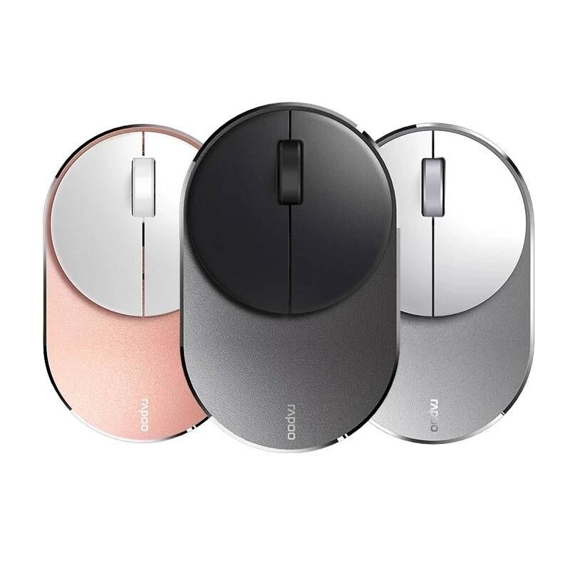 [해외] 무선 무소음 게이밍 버티컬 마우스 Rapoo-M600G/M600G 미니 멀티 모드 블루투스 3.0/4.0 및 2.4G 지원 Windows XP/Visa/7/8/10 이