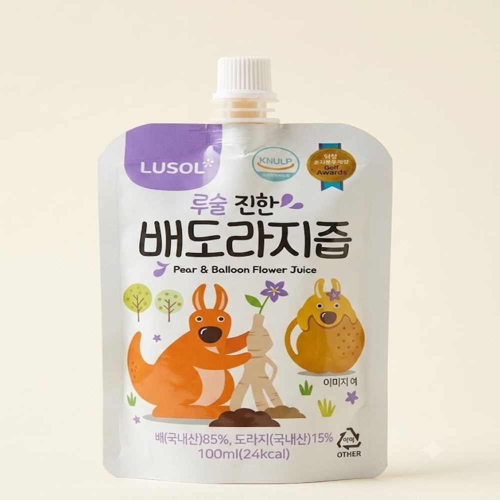 루솔 120. 진한 배도라지즙 선물박스 (60팩)