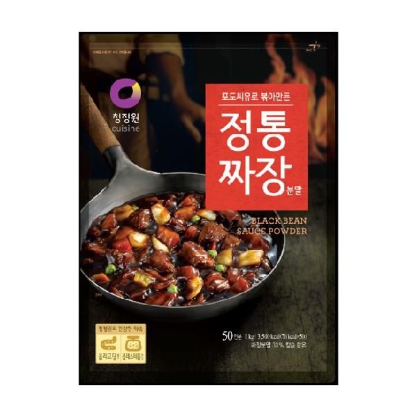 청정원 정통 짜장분말 요리초보 아이반찬 1kg