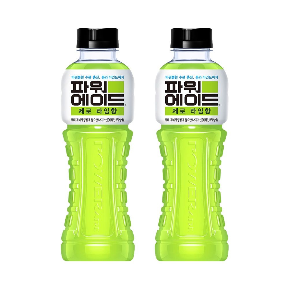 (본사직영) 파워에이드 제로 라임향 600ml PET (20입)